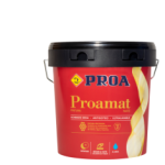 Pintura plástica proamat ultra mate antimoho blanco mate